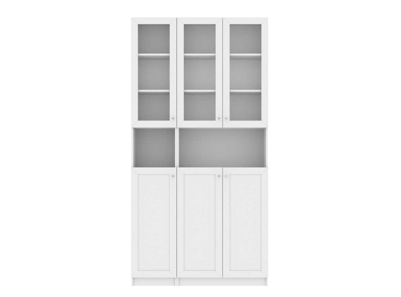 Изображение товара Книжный шкаф Билли 337 white ИКЕА (IKEA), 120x30x237 см на сайте adeta.ru