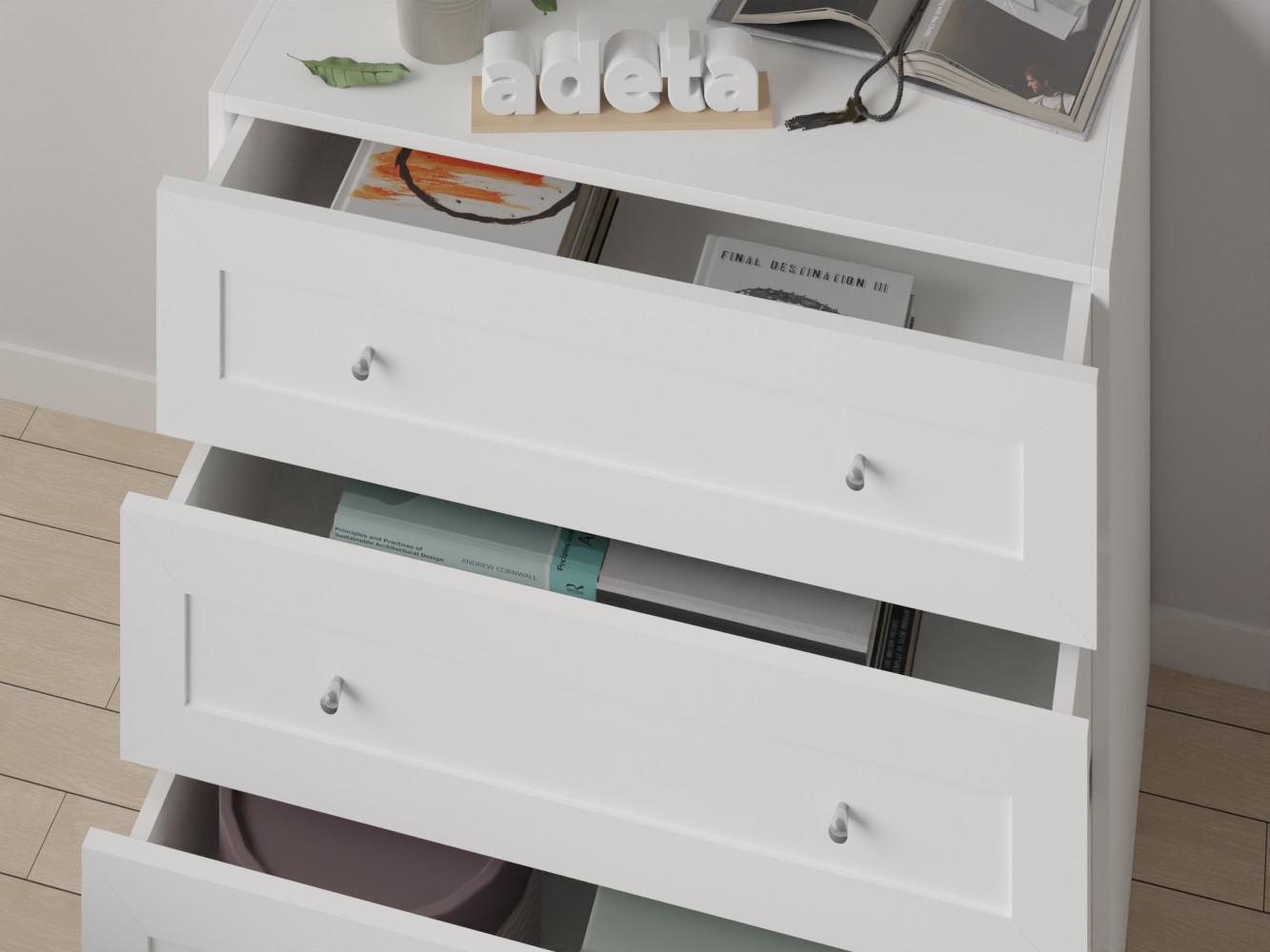 Изображение товара Комод Билли 218 white ИКЕА (IKEA), 80x45x77 см на сайте adeta.ru