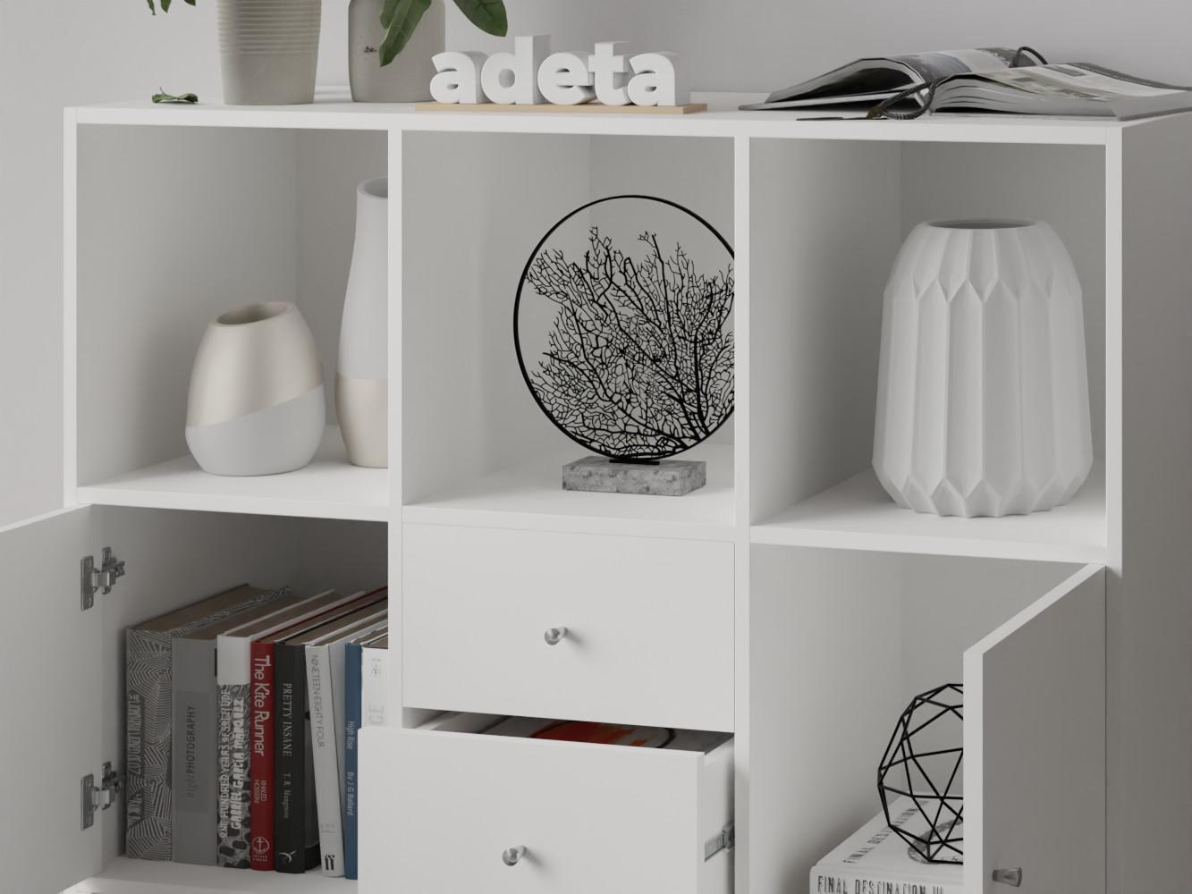 Стеллаж Билли 129 white ИКЕА (IKEA) изображение товара