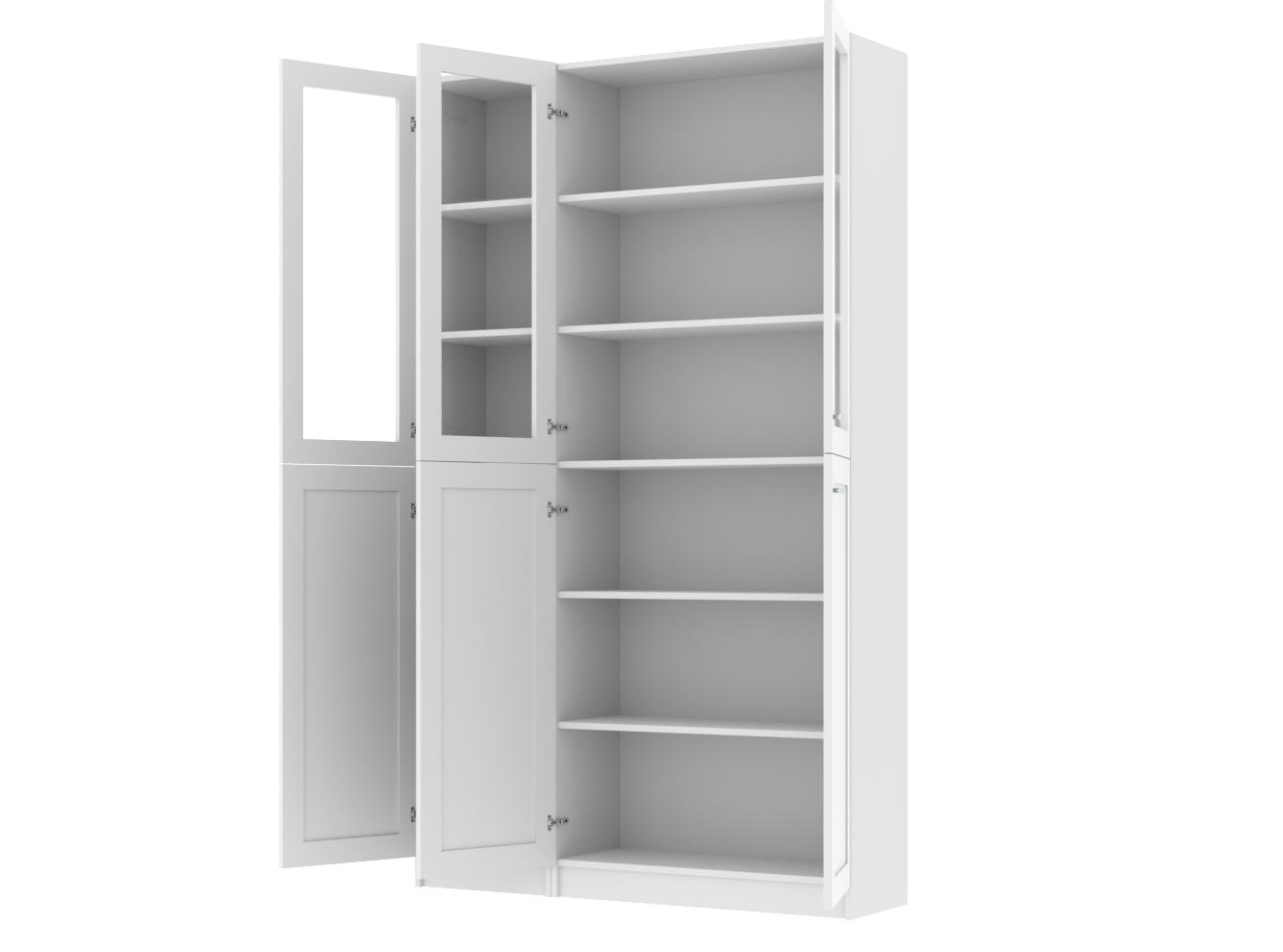 Изображение товара Книжный шкаф Билли 338 white desire ИКЕА (IKEA), 120x30x202 см на сайте adeta.ru