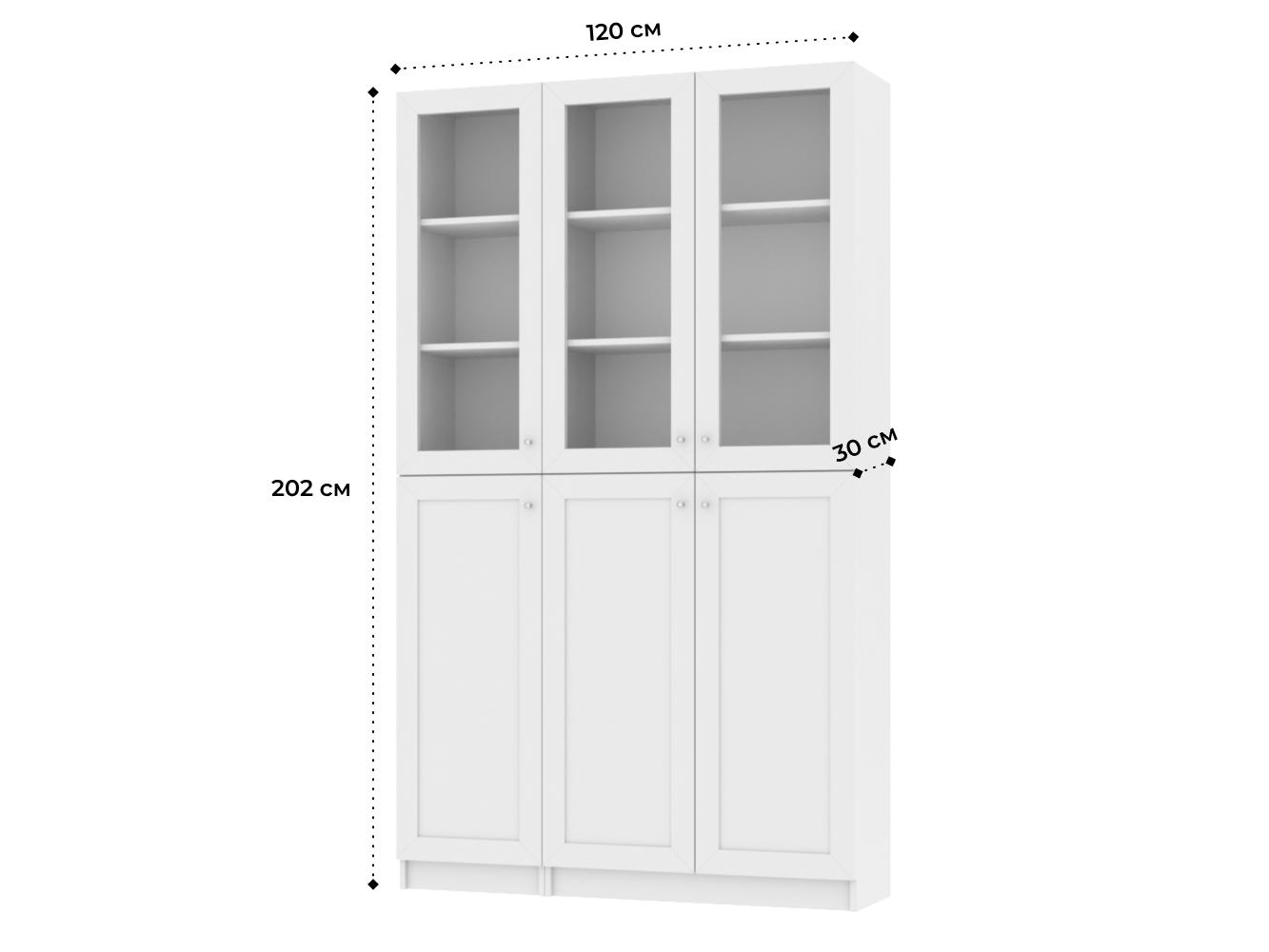 Изображение товара Книжный шкаф Билли 338 white desire ИКЕА (IKEA), 120x30x202 см на сайте adeta.ru