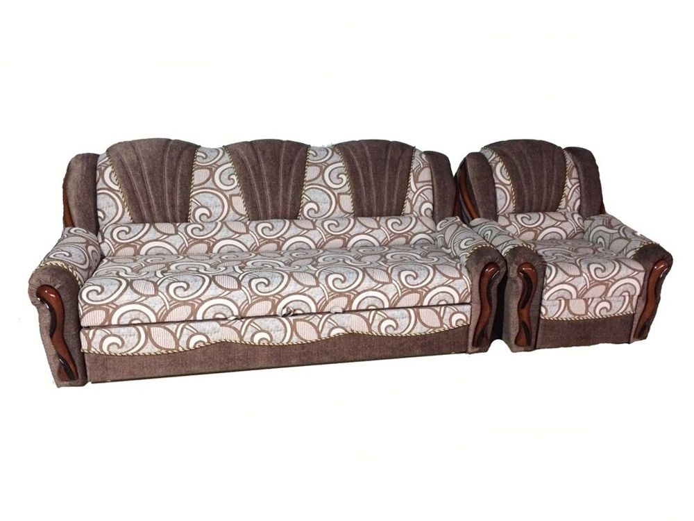 Изображение товара Комплект мягкой мебели Лиден, 197x110x104 см на сайте adeta.ru