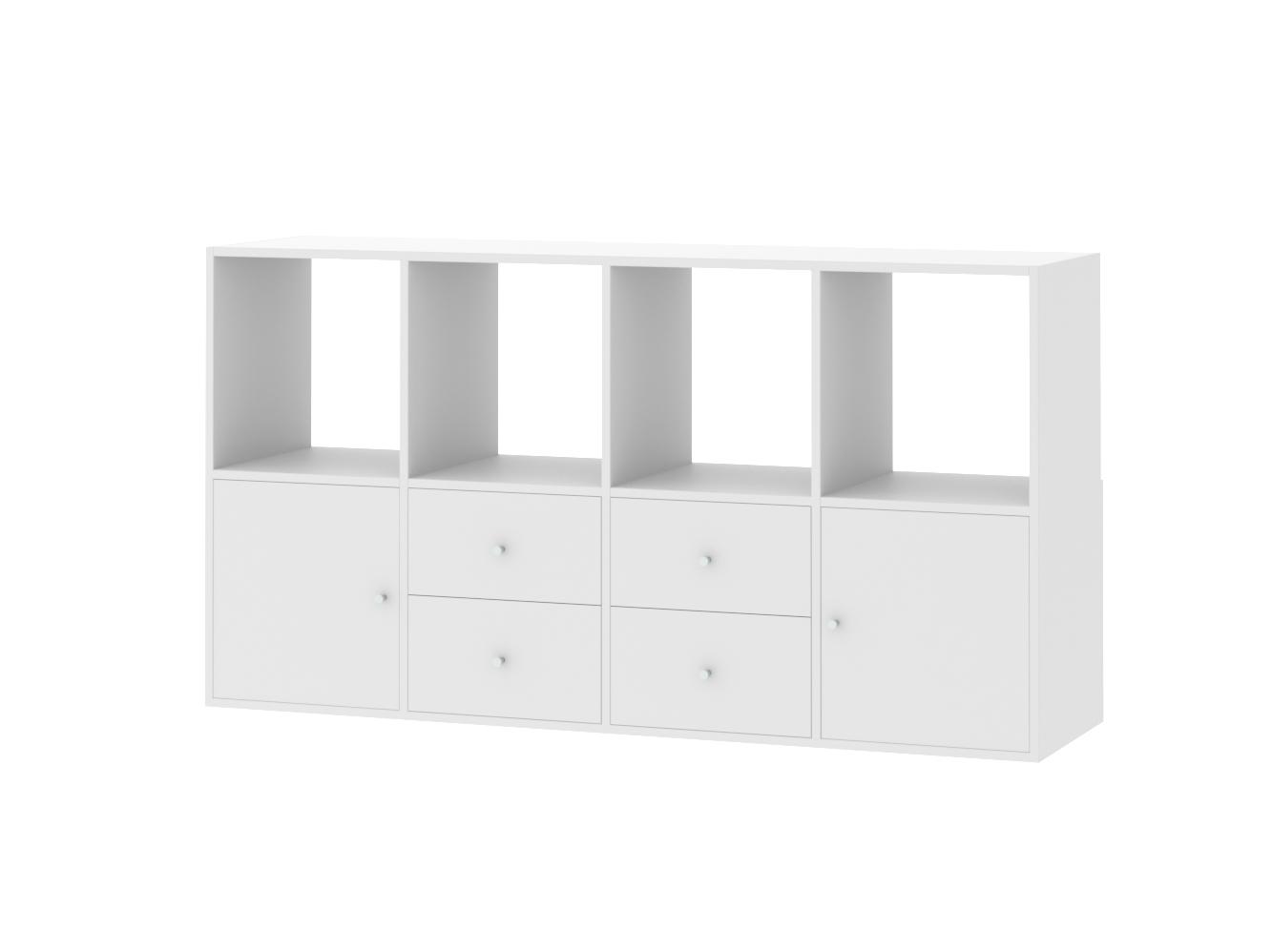 Изображение товара Стеллаж Билли 122 white ИКЕА (IKEA), 147x39x77 см на сайте adeta.ru