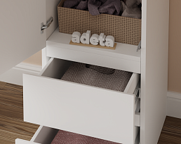 Изображение товара Распашной шкаф Мальм 316 white ИКЕА (IKEA) на сайте adeta.ru