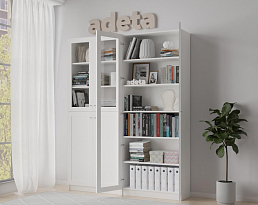 Изображение товара Книжный шкаф Билли 345 white ИКЕА (IKEA) на сайте adeta.ru