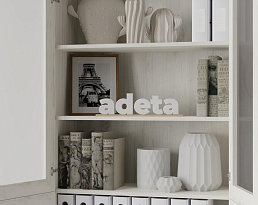 Изображение товара Книжный шкаф Билли 334 oak white craft ИКЕА (IKEA) на сайте adeta.ru