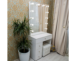 Изображение товара Туалетный столик Лакано 13 white на сайте adeta.ru