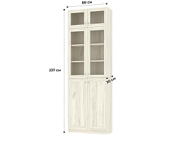 Изображение товара Книжный шкаф Билли 352 oak white craft ИКЕА (IKEA) на сайте adeta.ru
