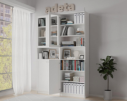 Изображение товара Книжный шкаф Билли 341 white ИКЕА (IKEA) на сайте adeta.ru