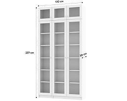 Изображение товара Книжный шкаф Билли 390 white ИКЕА (IKEA) на сайте adeta.ru